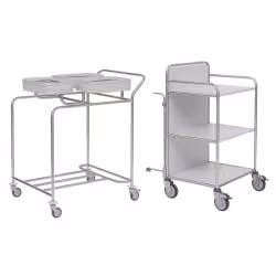 novocal Stationswagen SW 500 inkl. Frischwäscheablagen SW500K – NW43