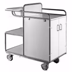 novocal Stationswagen SW 600 inkl. Frischwäscheschrank SW600/W2