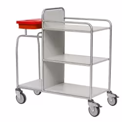 novocal Stationswagen SW 800 inkl. Frischwäscheablagen SW810