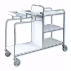 novocal Stationswagen SW 800 inkl. Frischwäscheablagen SW830