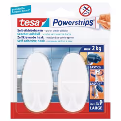 tesa Powerstrips Haken Large Oval 58013-00049-01