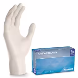 ARNOMED Latex PF Einmalhandschuhe