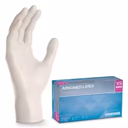 ARNOMED Latex PF Einmalhandschuhe