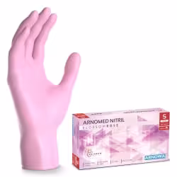 ARNOMED Nitril Blossom Rose Einmalhandschuhe