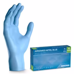 ARNOMED Nitril Blue Einmalhandschuhe