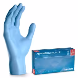 ARNOMED Nitril Blue Einmalhandschuhe