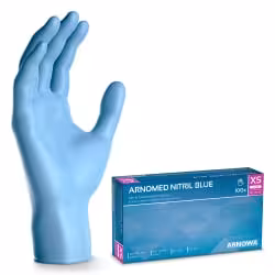 ARNOMED Nitril Blue Einmalhandschuhe