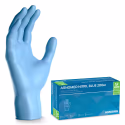 ARNOMED Nitril Blue Einmalhandschuhe