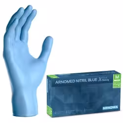 ARNOMED Nitril Blue Xtra Strong Einmalhandschuhe