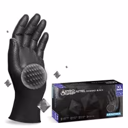 ARNOMED Nitril Diamond Black Einmalhandschuhe