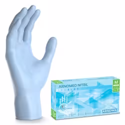 ARNOMED Nitril Ice Blue Einmalhandschuhe
