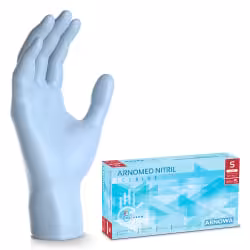 ARNOMED Nitril Ice Blue Einmalhandschuhe