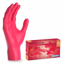 ARNOMED Nitril Lava Red Einmalhandschuhe