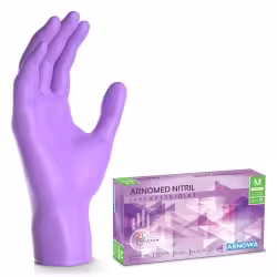 ARNOMED Nitril Lavender Violet Einmalhandschuhe