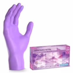 ARNOMED Nitril Lavender Violet Einmalhandschuhe