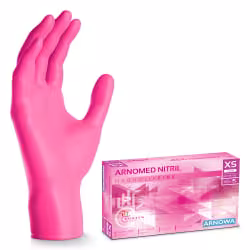 ARNOMED Nitril Magnolia Pink Einmalhandschuhe