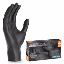 ARNOMED Nitril Midnight Black Einmalhandschuh