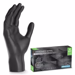 ARNOMED Nitril Midnight Black Einmalhandschuh