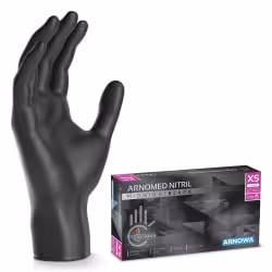 ARNOMED Nitril Midnight Black Einmalhandschuh