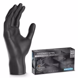 ARNOMED Nitril Midnight Black Einmalhandschuh