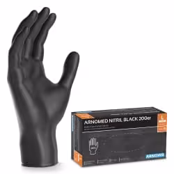 ARNOMED Nitril Midnight Black Einmalhandschuh