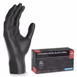 ARNOMED Nitril Midnight Black Einmalhandschuh