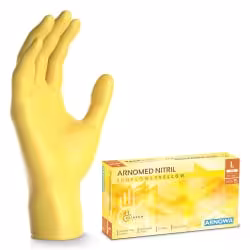 ARNOMED Nitril Sunflower Yellow Einmalhandschuhe