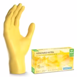 ARNOMED Nitril Sunflower Yellow Einmalhandschuhe