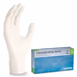 ARNOMED Nitril White Einmalhandschuhe