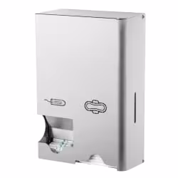 All Care Tampon- und Bindenspender klein Edelstahl 19124