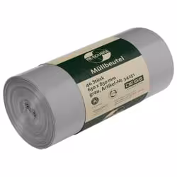 DEISS RE:SOURCE Müllbeutel aus LDPE 80 Liter