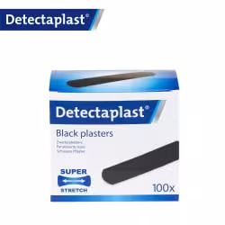 Detectaplast Super Stretch black Pflaster 8640