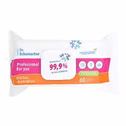 Dr. Schumacher Professional for you Flächendesinfektionstücher 60 01-323DS-T060