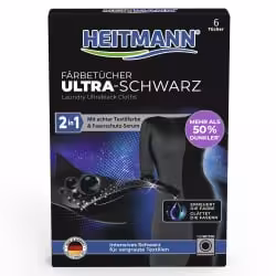 HEITMANN Färbetücher Ultra-Schwarz 10328690000