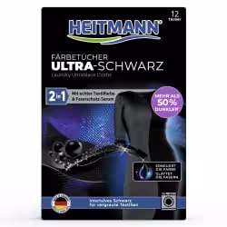 HEITMANN Färbetücher Ultra-Schwarz 10346920000