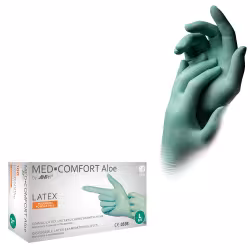 MED-COMFORT Aloe Latexhandschuhe