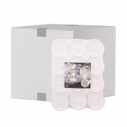 Müller Kerzen Polar Teelichter Clear Cups