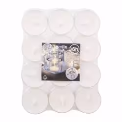 Müller Kerzen Polar Teelichter Clear Cups