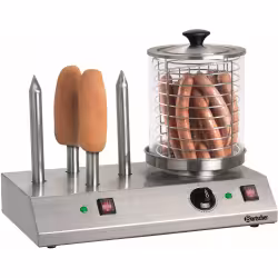 Bartscher Hot- Dog- Gerät mit 4 Toaststangen A120408
