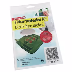 Biologic Filtermaterial für Biologic Clip-Filterdeckel 1 Satz = 3 Stück