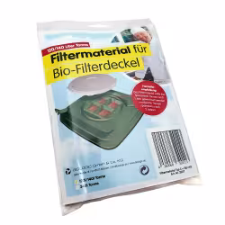 Biologic Filtermaterial für Biologic Clip-Filterdeckel 1 Satz = 4 Stück