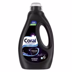 Coral Flüssigwaschmittel Black Velvet 1 Liter - Flasche für 20 Waschladungen