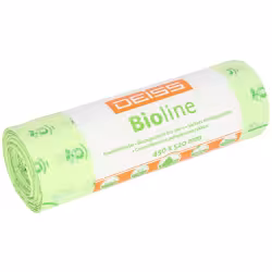 DEISS BIOLINE Bioabfallsäcke 20 Liter ecovio Biokunststoff 06069