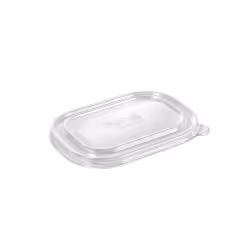 DUNI BioPak Deckel für Box Brick transparent