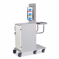 ETERNASOLID MULTICART Hygienewagen T12 mit festem Abfallsammler 92218-WS