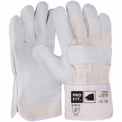 Fitzner "Friese" Rindspaltleder-Handschuh 550113-10