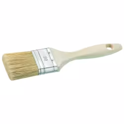 Flachpinsel mit Holzstiel