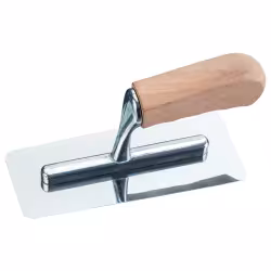 Glättekelle mit Holzgriff