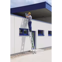 Günzburger Aluminium-Schiebeleiter 20216