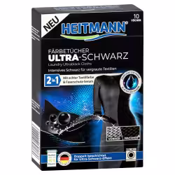HEITMANN Färbetücher Ultra-Schwarz